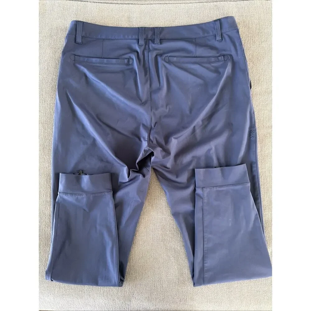 RHONE Commuter Pants Slim Fit Men's 34x29 Golf 141364 Navy Blue EUC Performance